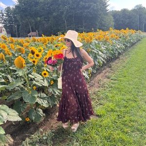 Free People cloud nine maxi dress